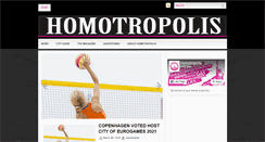 Desktop Screenshot of homotropolis.com